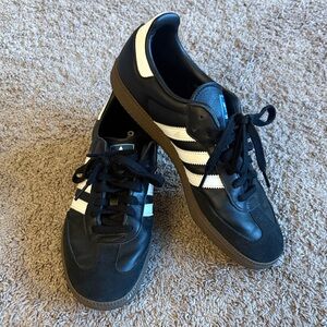 Adidas Women’s Black Samba, Size 10.5